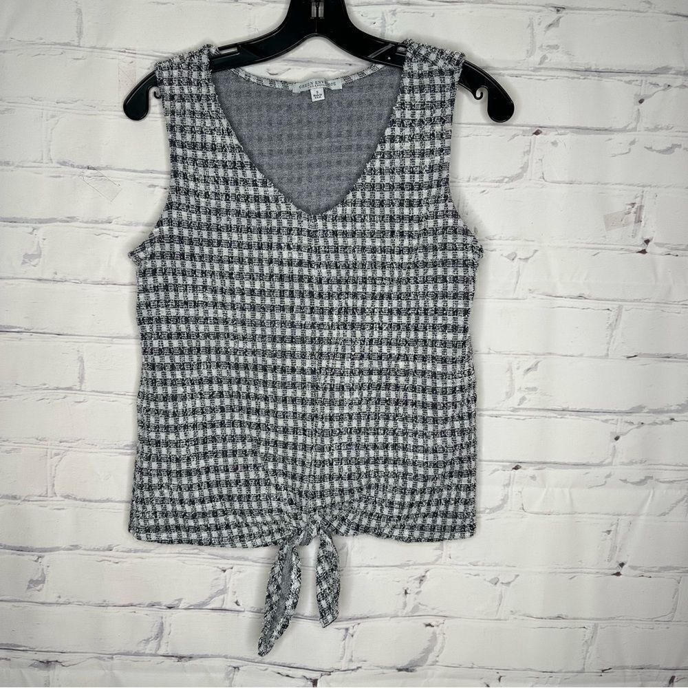 Green Envelope small dark blue top‎